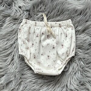 Jamie Kay 100% Organic Cotton Delicate Purple Floral Bloomers Size 2Y NWT‎
